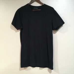 United Colors of Benetton Mens XXL Organic Cotton Black T-Shirt Classic Basic